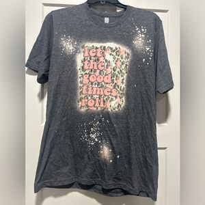 Women’s Size Large Boutique “Bleached” T-Shirt $10